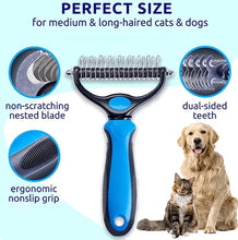 Load image into Gallery viewer, Professional Double-Sided Pet Grooming Brush